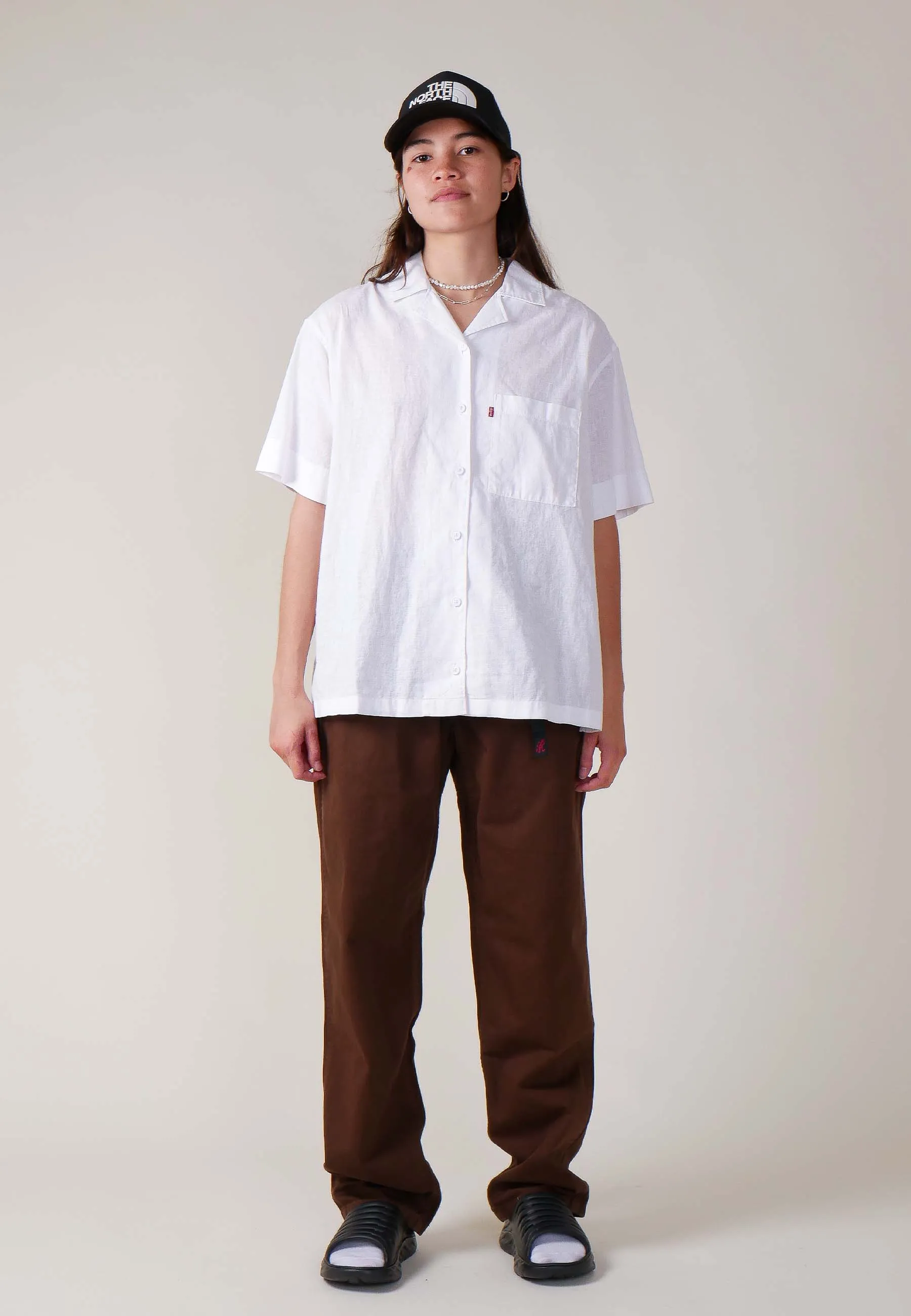 Ari Short Sleeve Shirt - Bright White