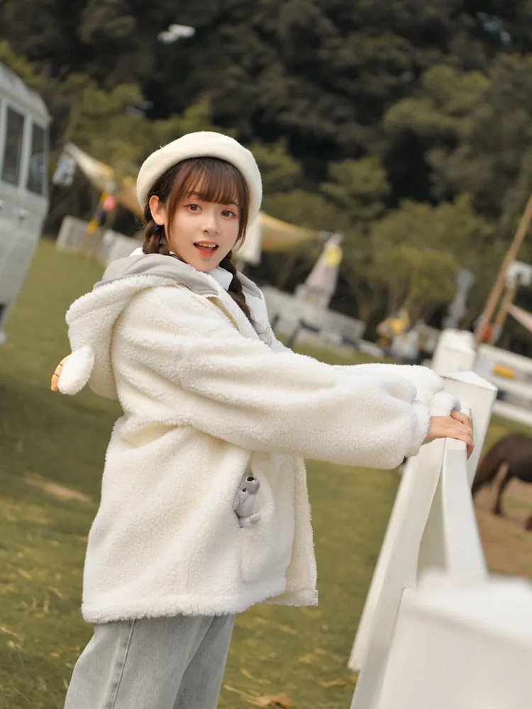 Babe Sheep Fleece Jacket