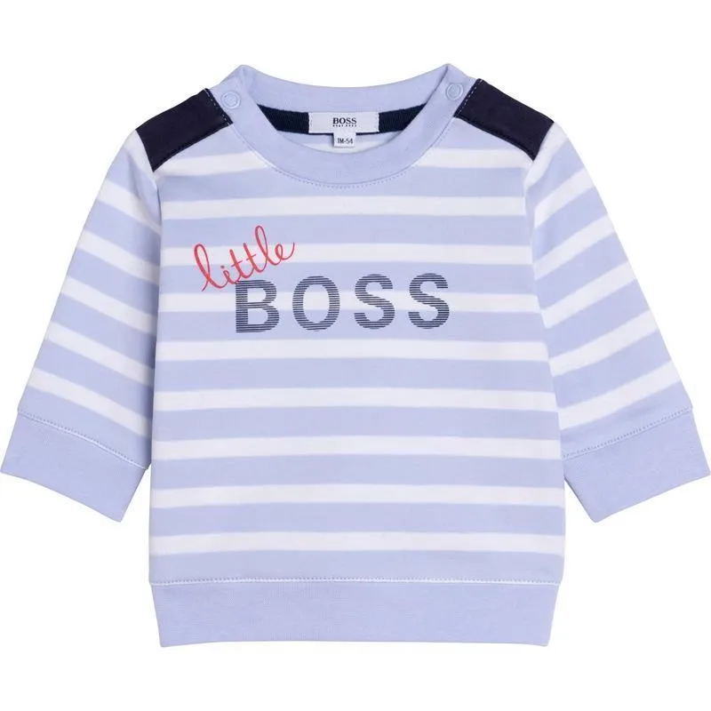 Baby Boys Striped & Top Trouser Set