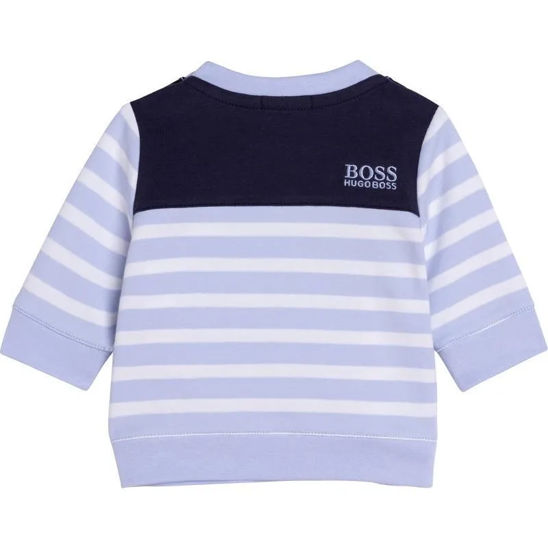 Baby Boys Striped & Top Trouser Set