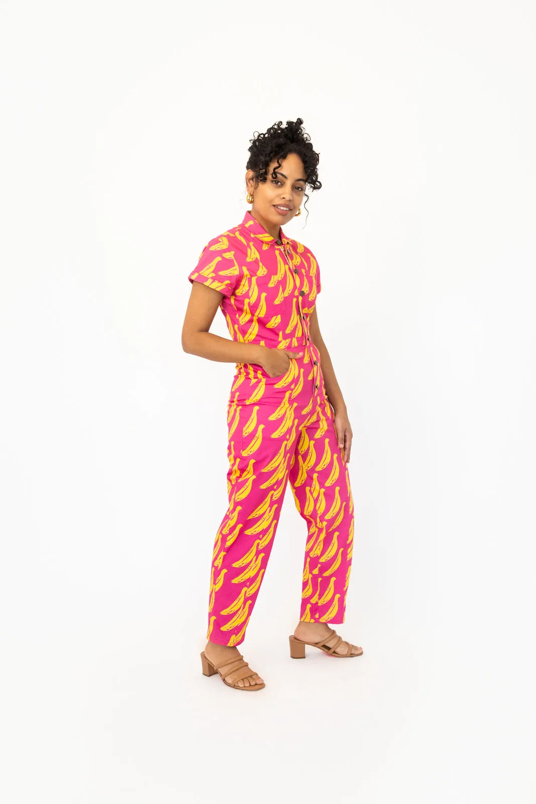 Bold Banana Jumpsuit (Final Sale)