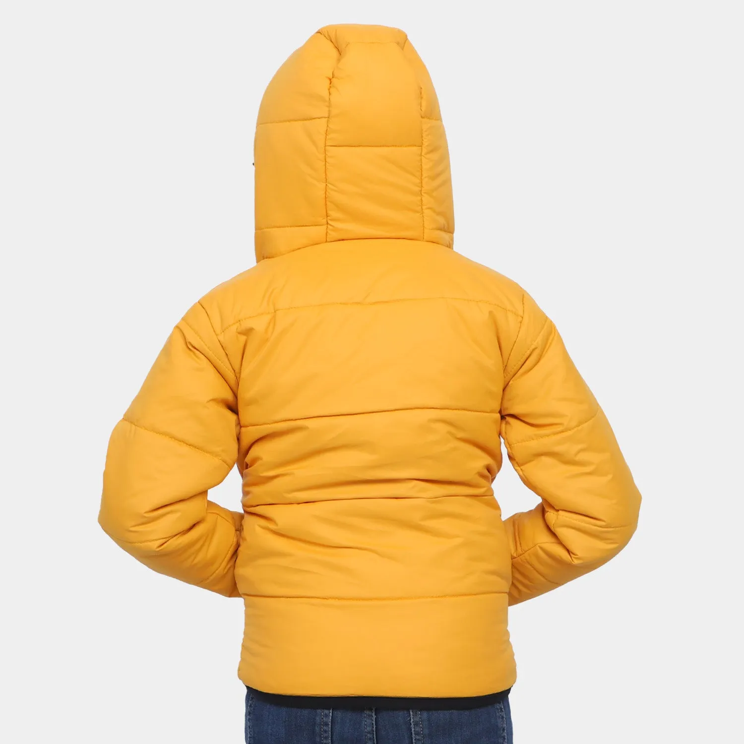 Boys Quilted Jacket Basic F/S-Citrus