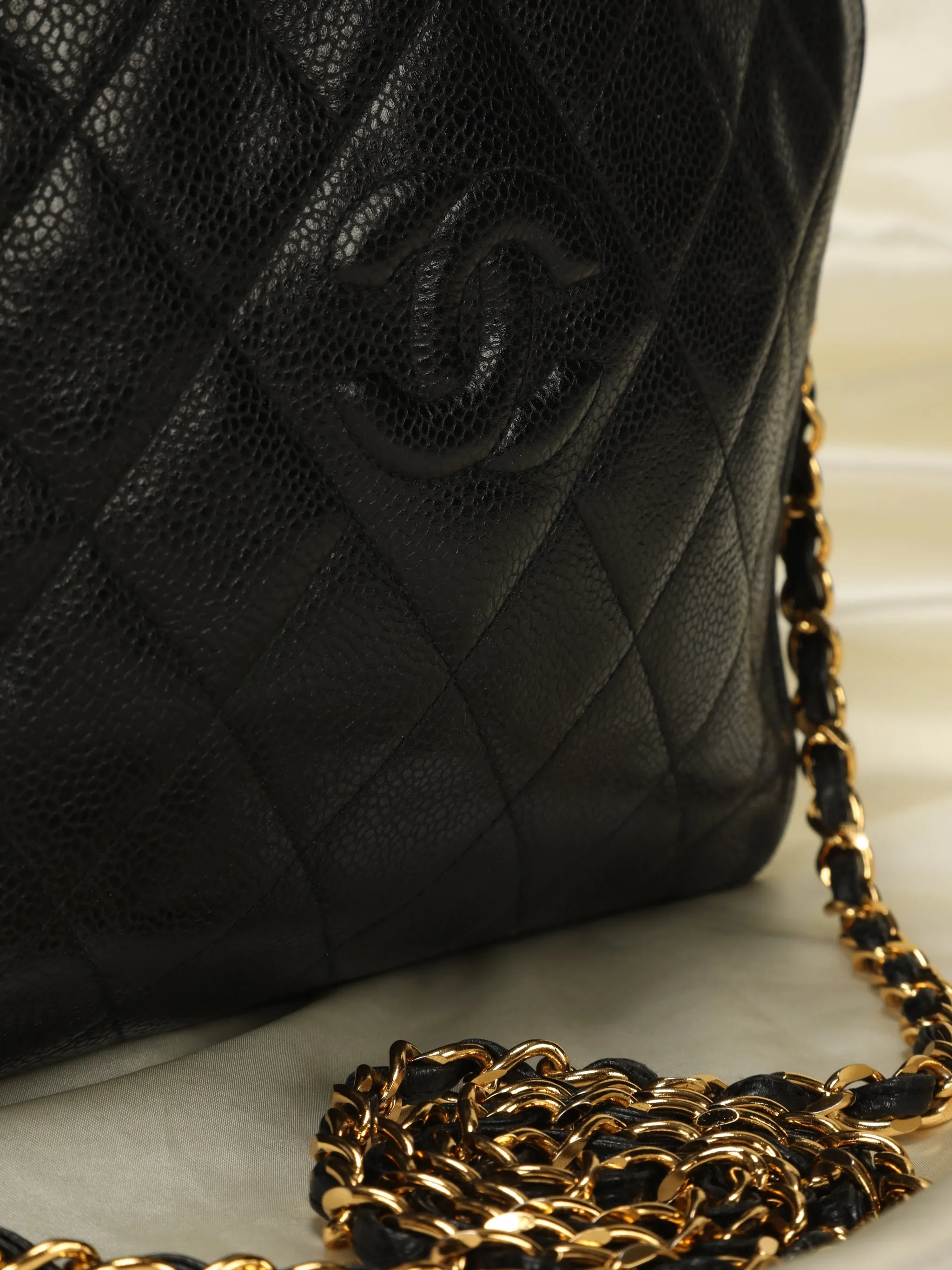 CL Timeless Caviar Camera Bag