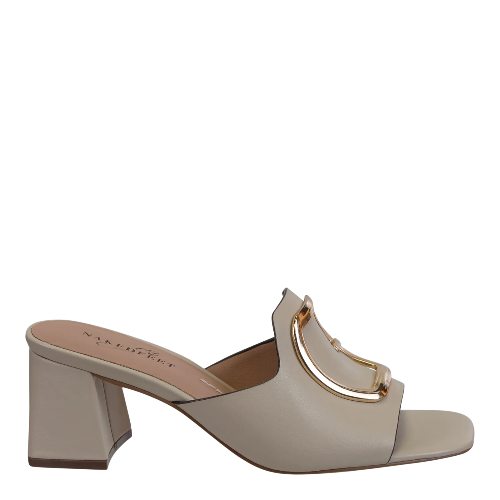 CUPEL in BEIGE Heeled Sandals