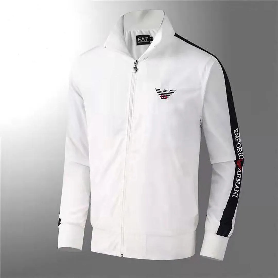 EA7 Brand Designed Men's Jacket  - White