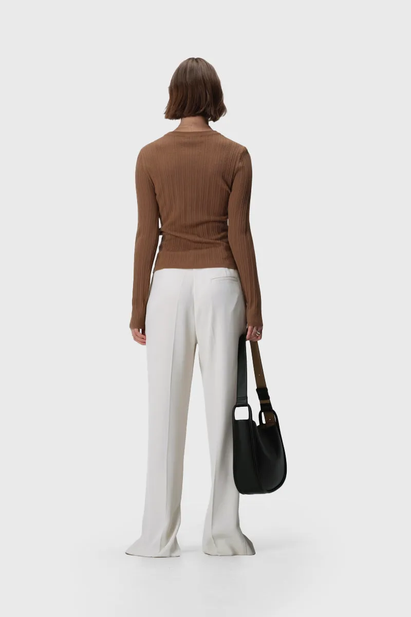 Filippa Knit Top Camel