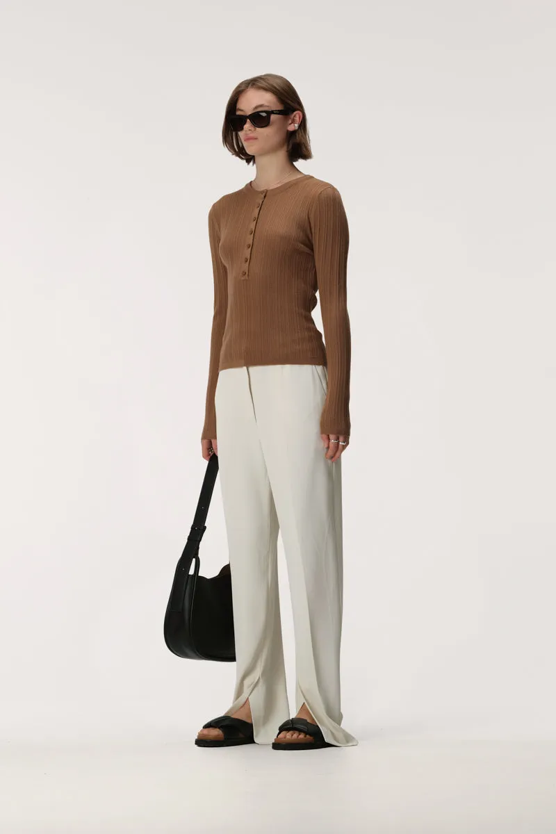 Filippa Knit Top Camel