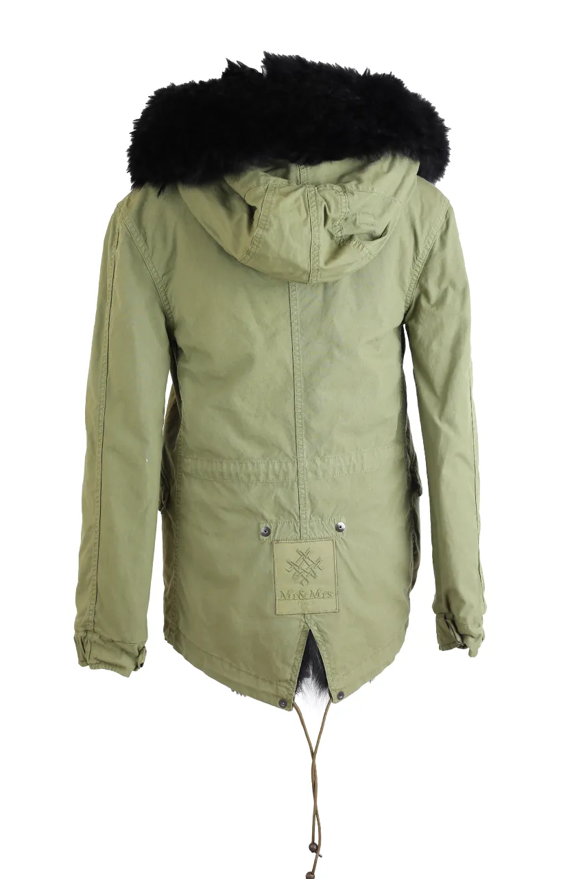 Fur Lined Parka Jacket