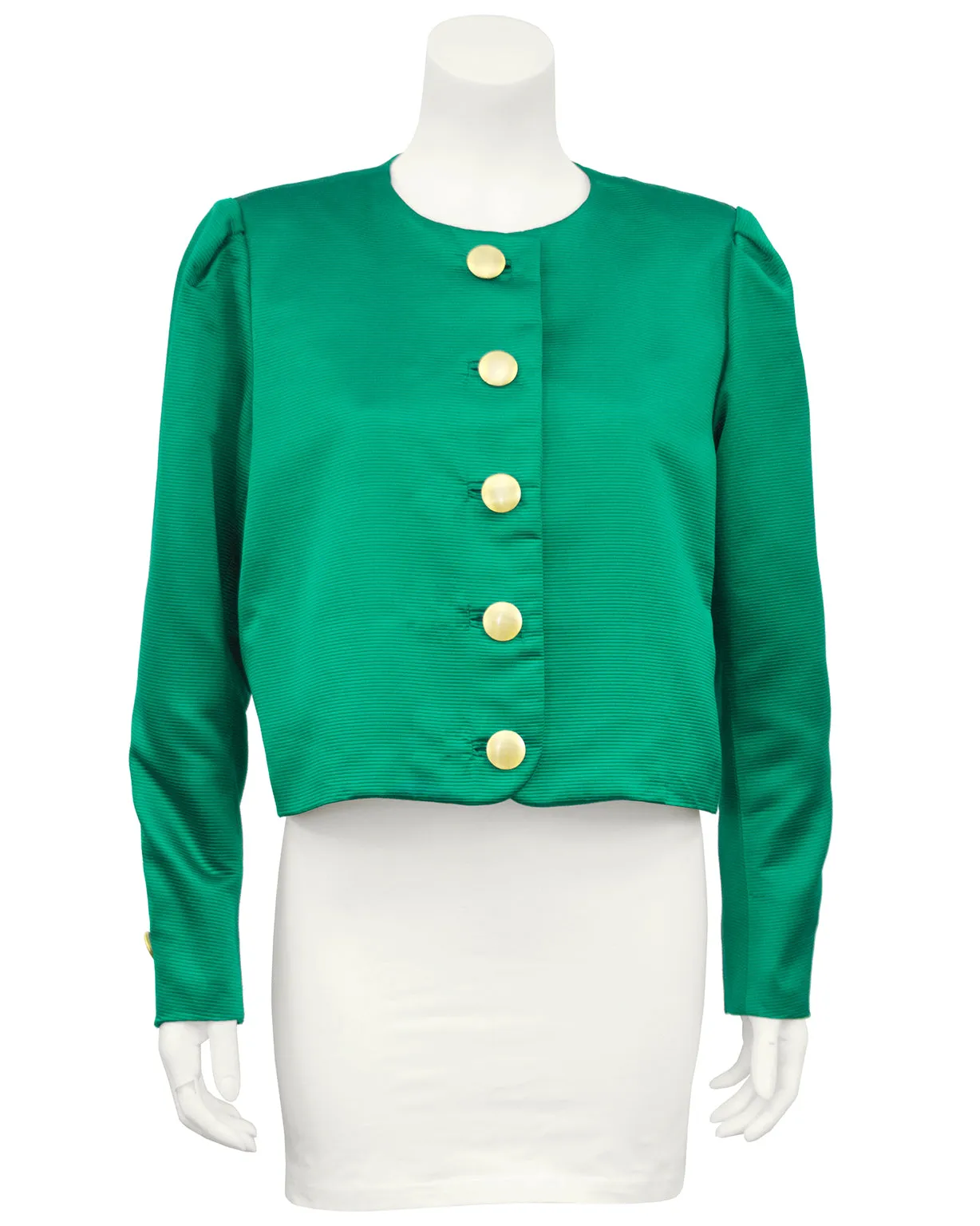 Green Silk Jacket