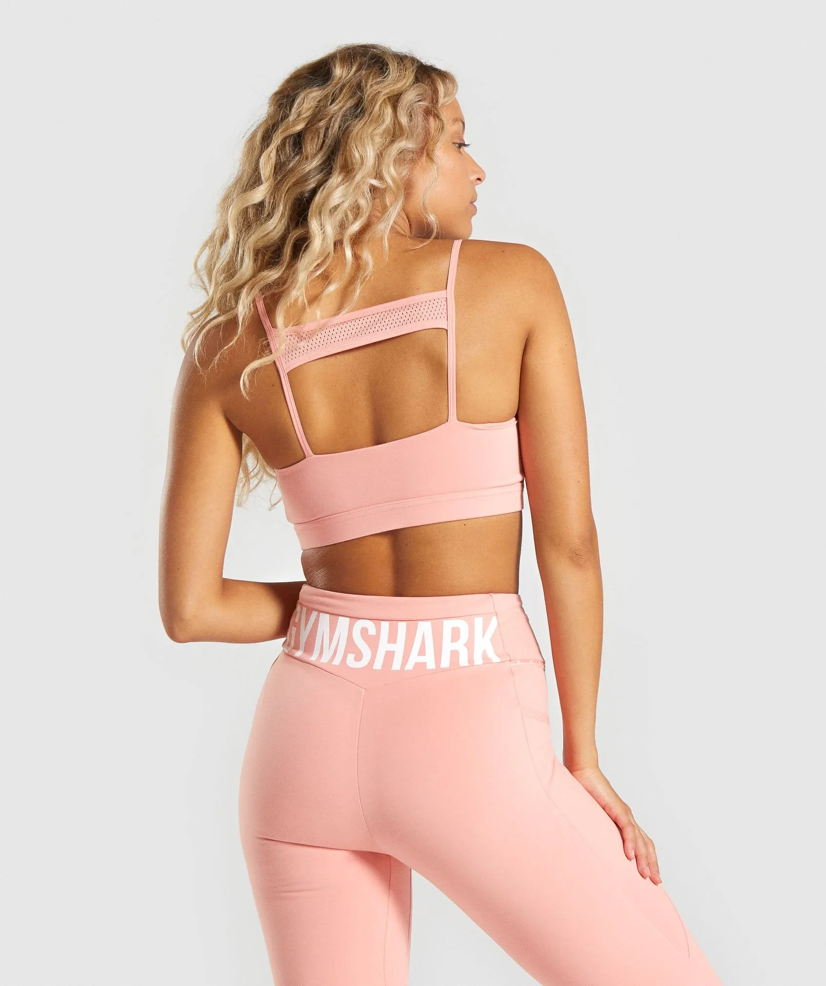 Gymshark Recess Sports Bra - Peach