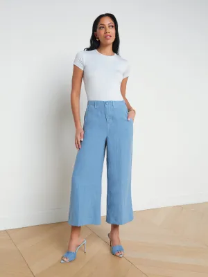 Henderson Linen Cropped Pant