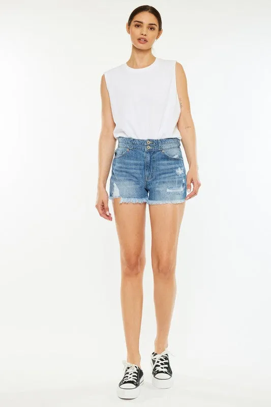 High Rise Mom Shorts  *Online Only*