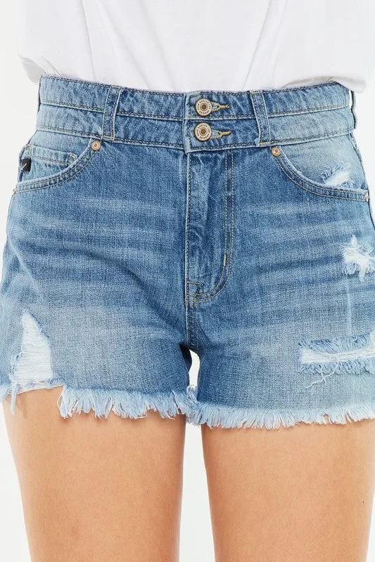 High Rise Mom Shorts  *Online Only*