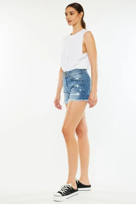 High Rise Mom Shorts  *Online Only*