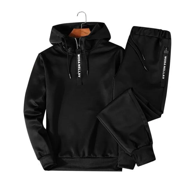 Hooded Casual Tracksuits Outfit Sets