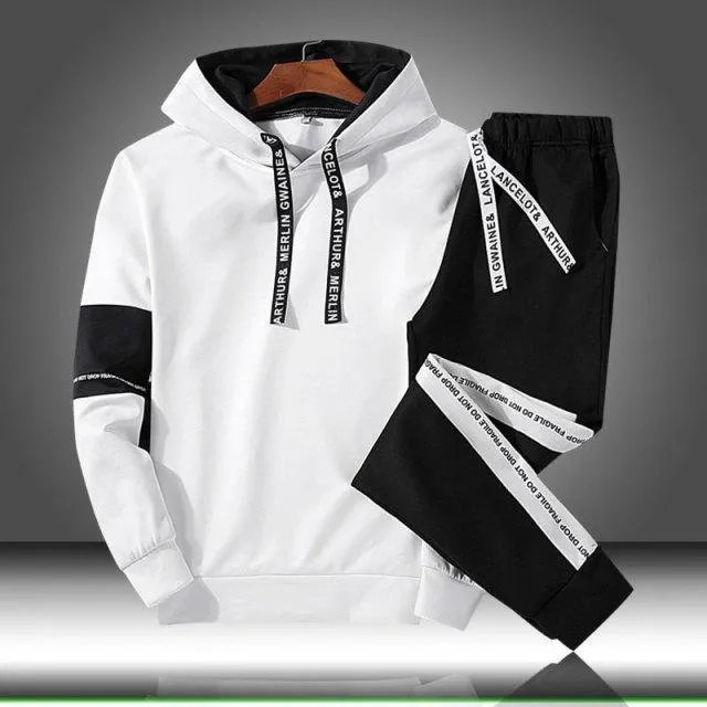 Hooded Casual Tracksuits Outfit Sets