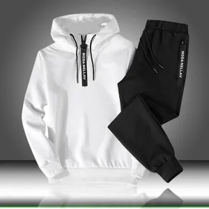 Hooded Casual Tracksuits Outfit Sets