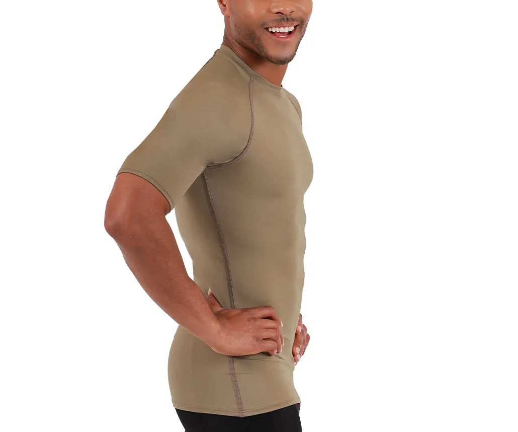 Insta Slim Compression Short Raglan Sleeve Crew Neck 2MAT019