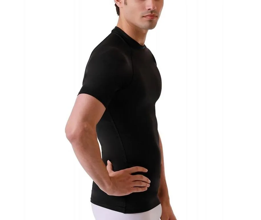 Insta Slim Compression Short Raglan Sleeve Crew Neck 2MAT019