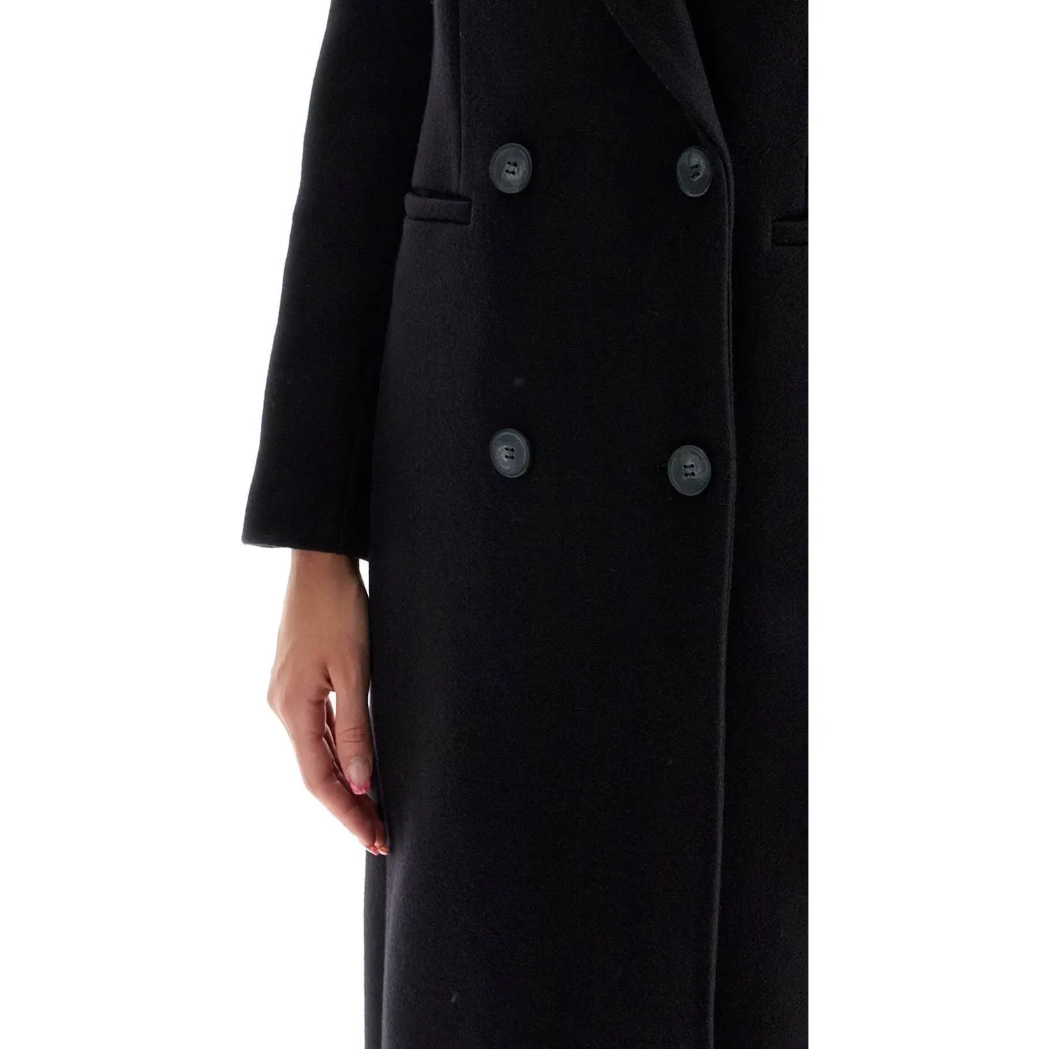 Ivy Oak cayenne double-breasted wool coat