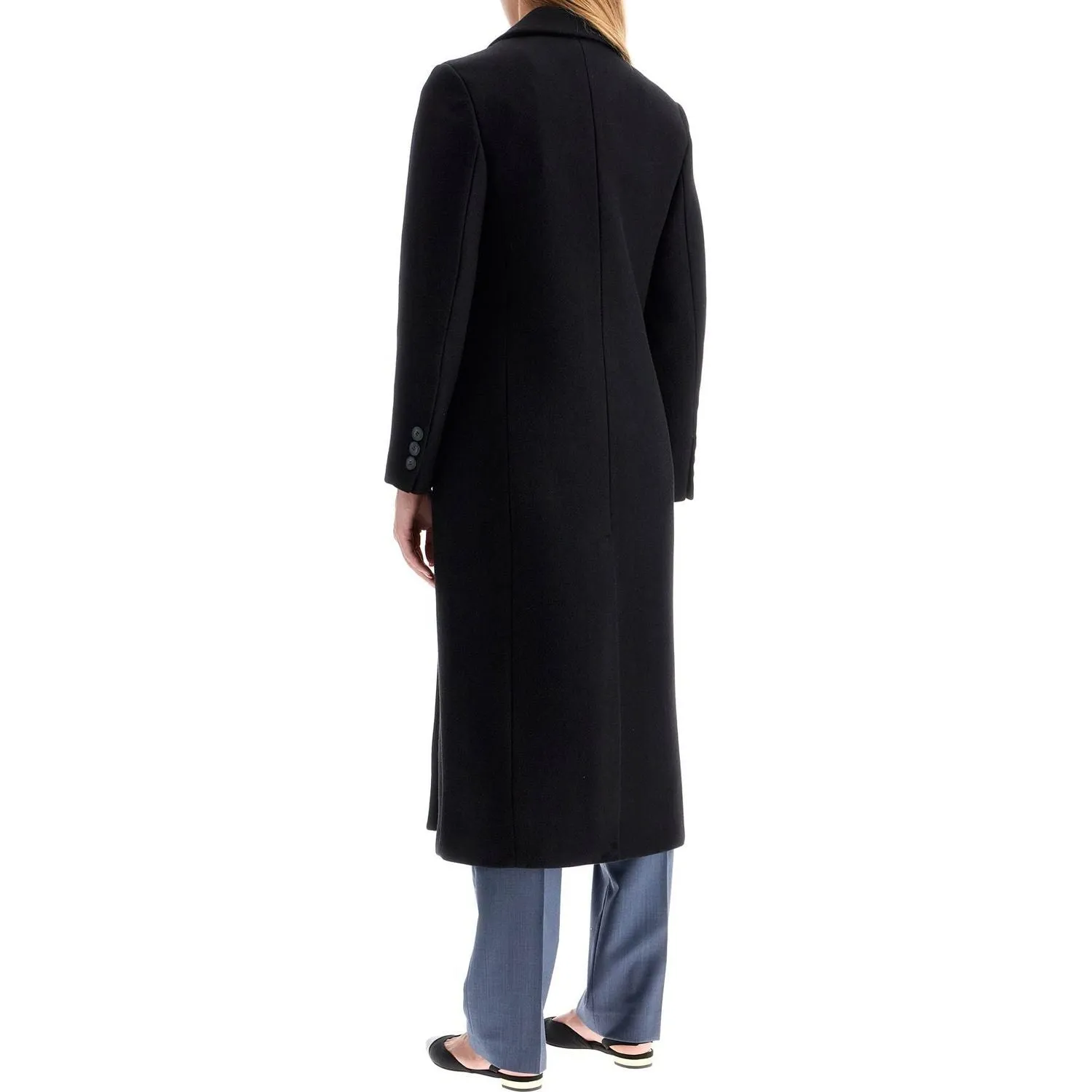 Ivy Oak cayenne double-breasted wool coat