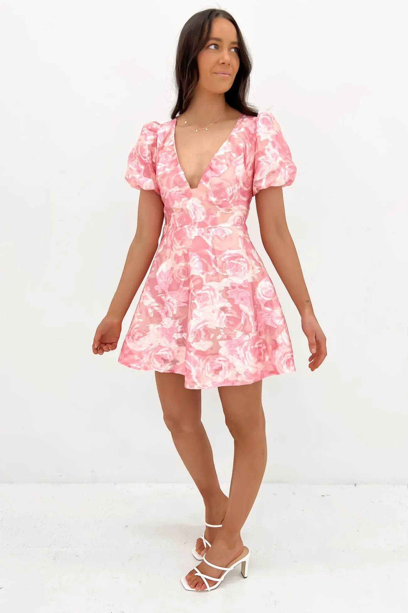 Jenna Mini Dress Pink