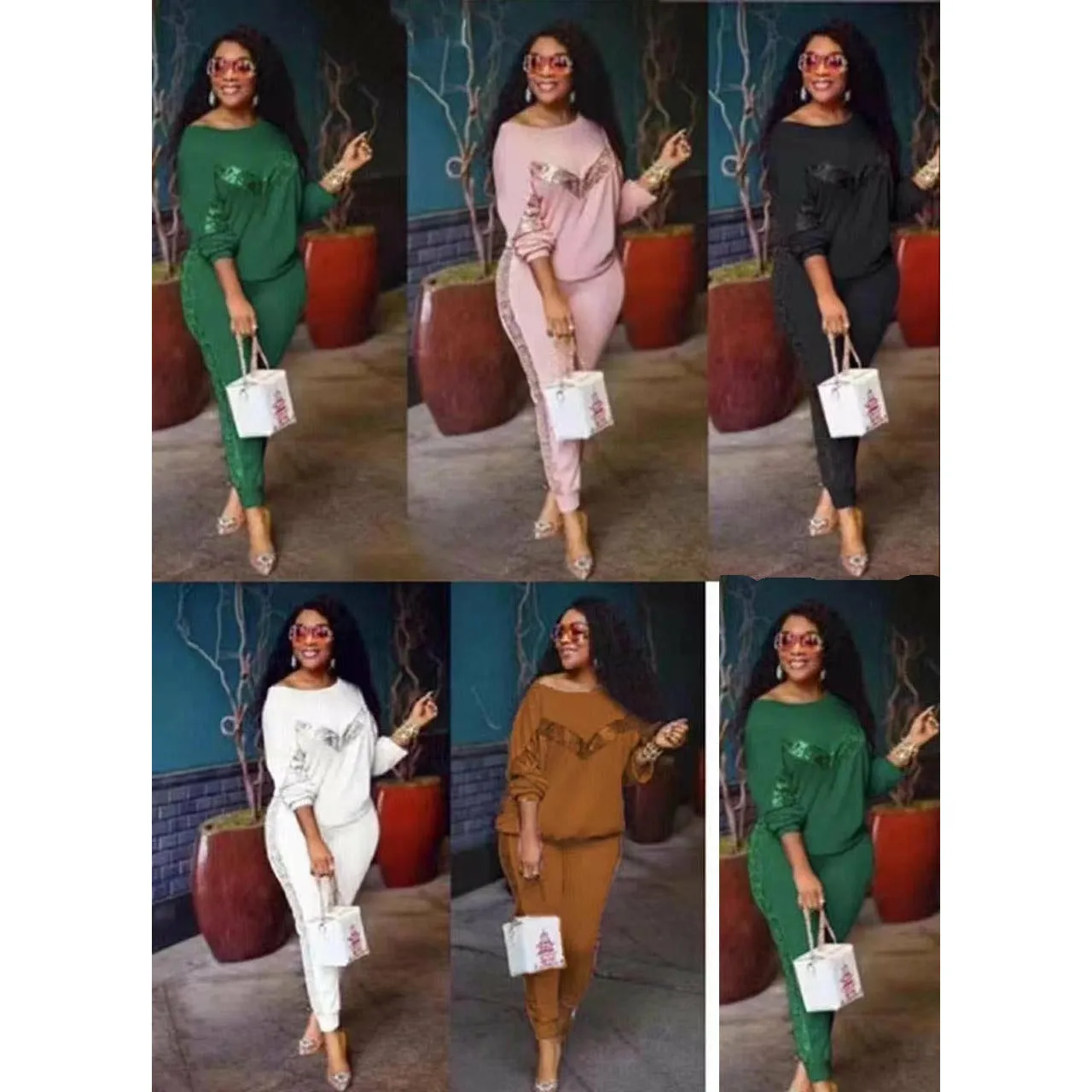 Long Sleeve Tracksuits Set