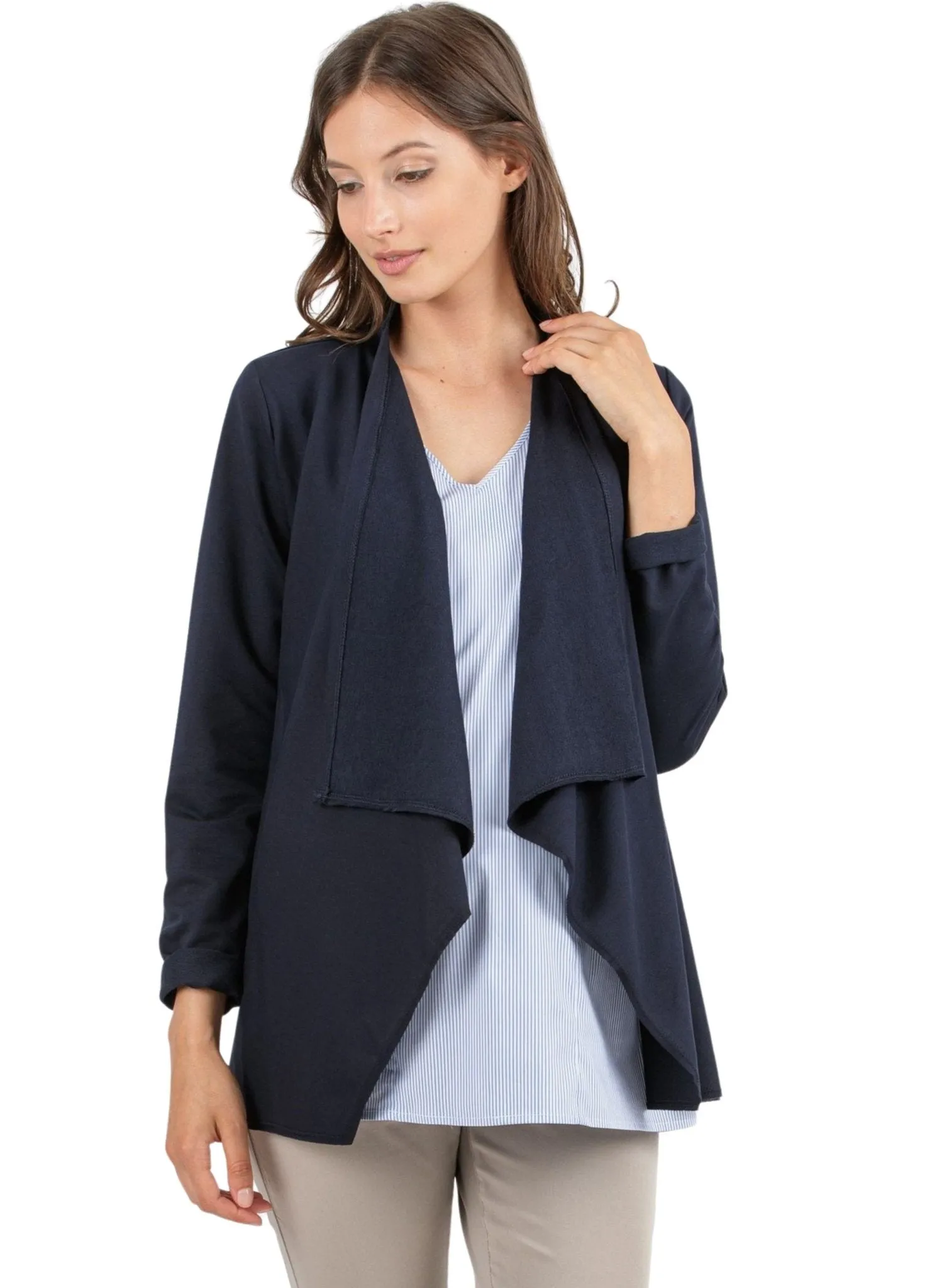 Melody Maternity Cardigan - Blue