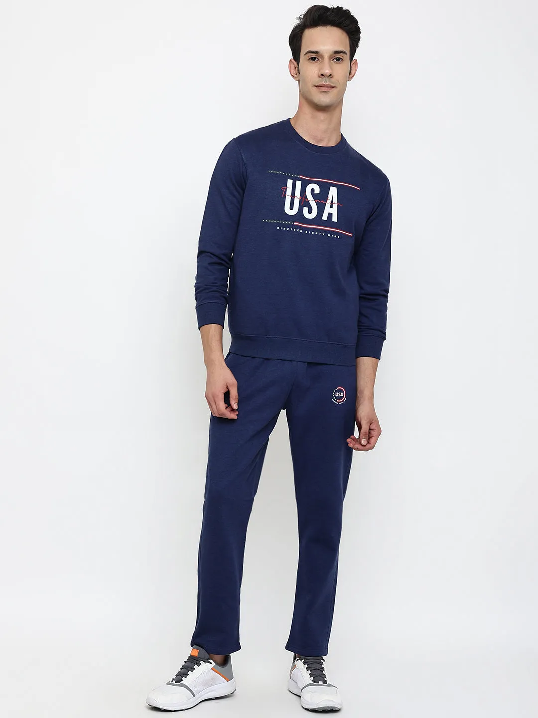 Men Blue Tracksuit