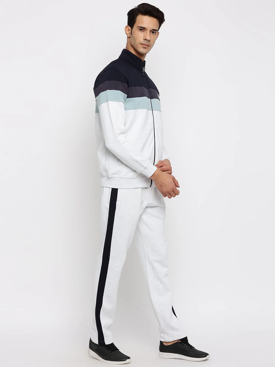 Men Grey Tracksuit