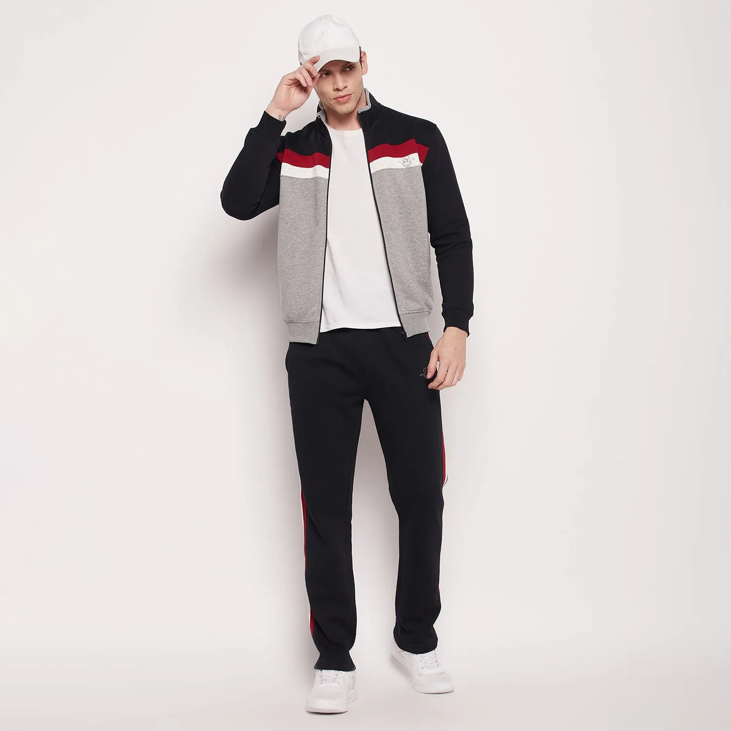 Men Navy Tracksuit