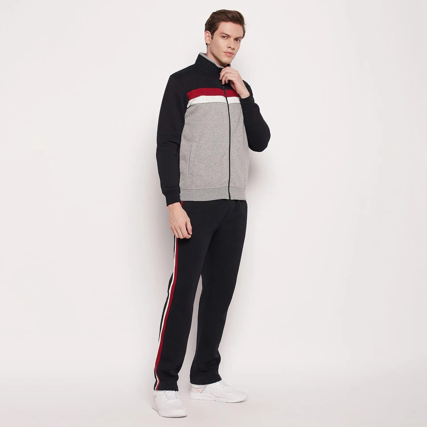 Men Navy Tracksuit