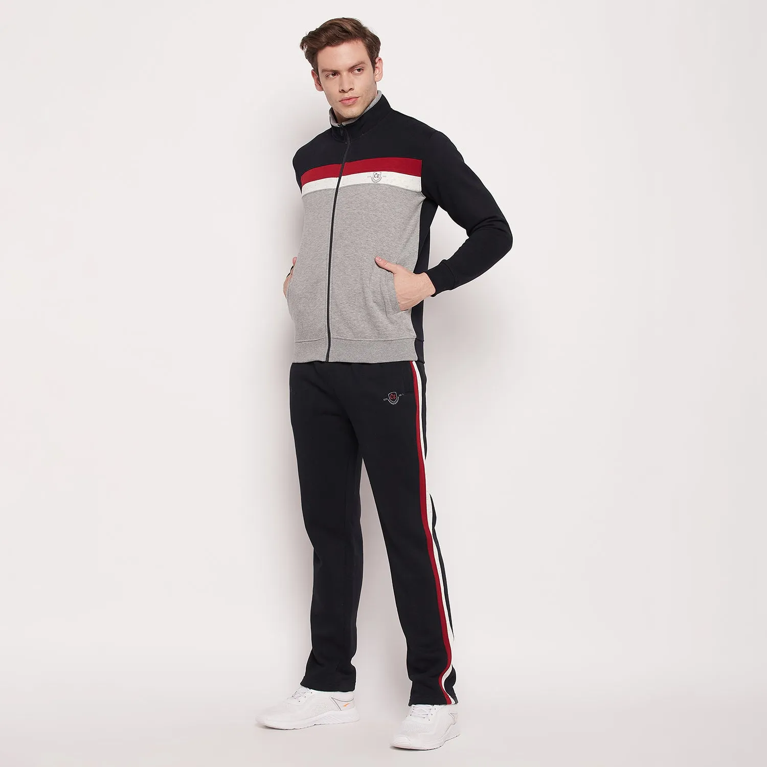 Men Navy Tracksuit