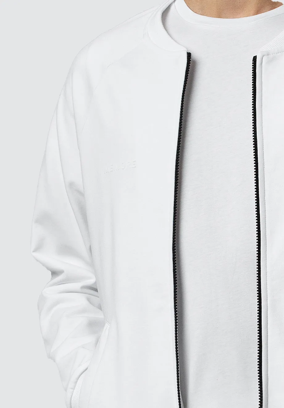 Men's Bomber Memore | White