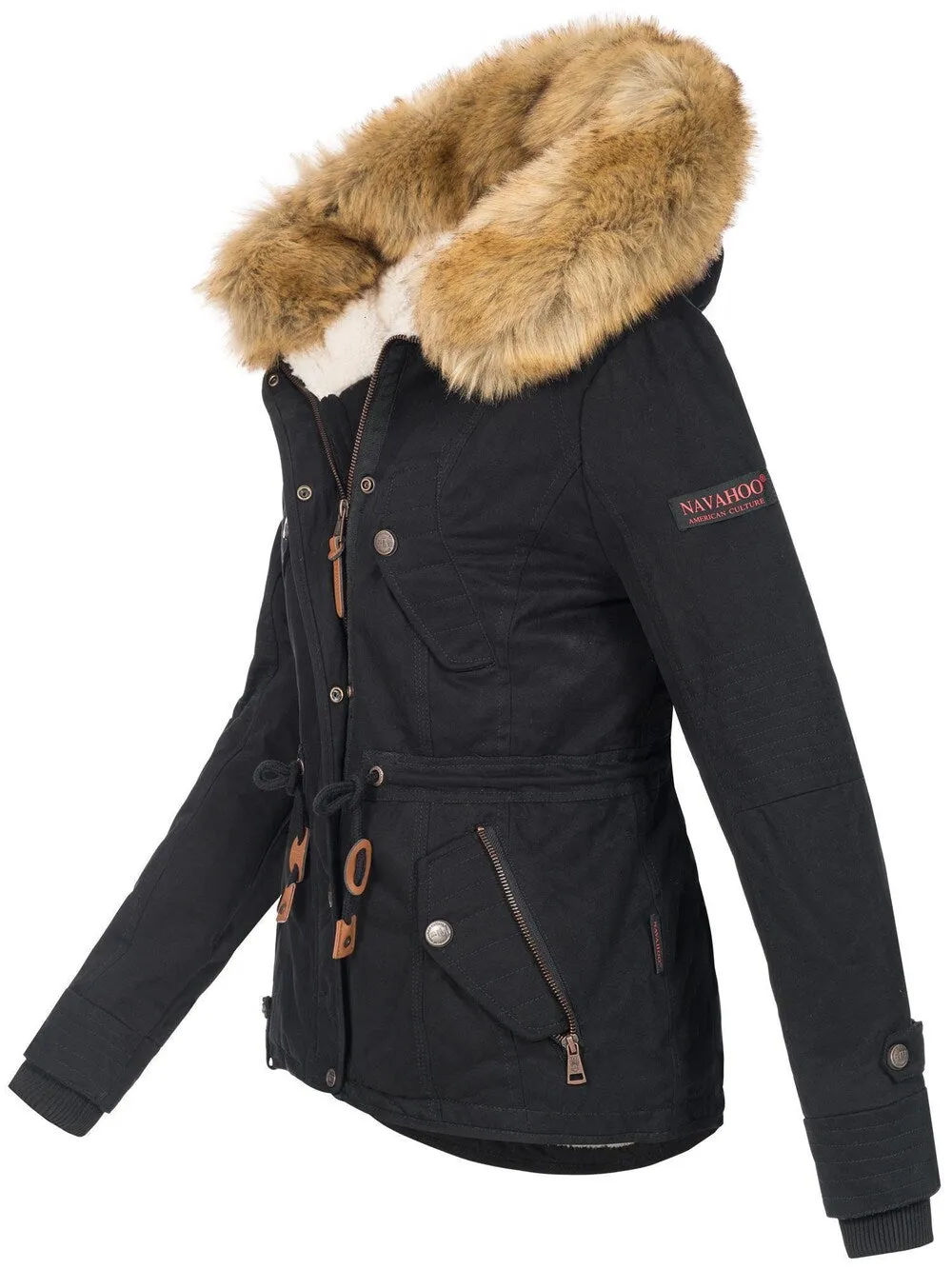 Navahoo winter parka, black