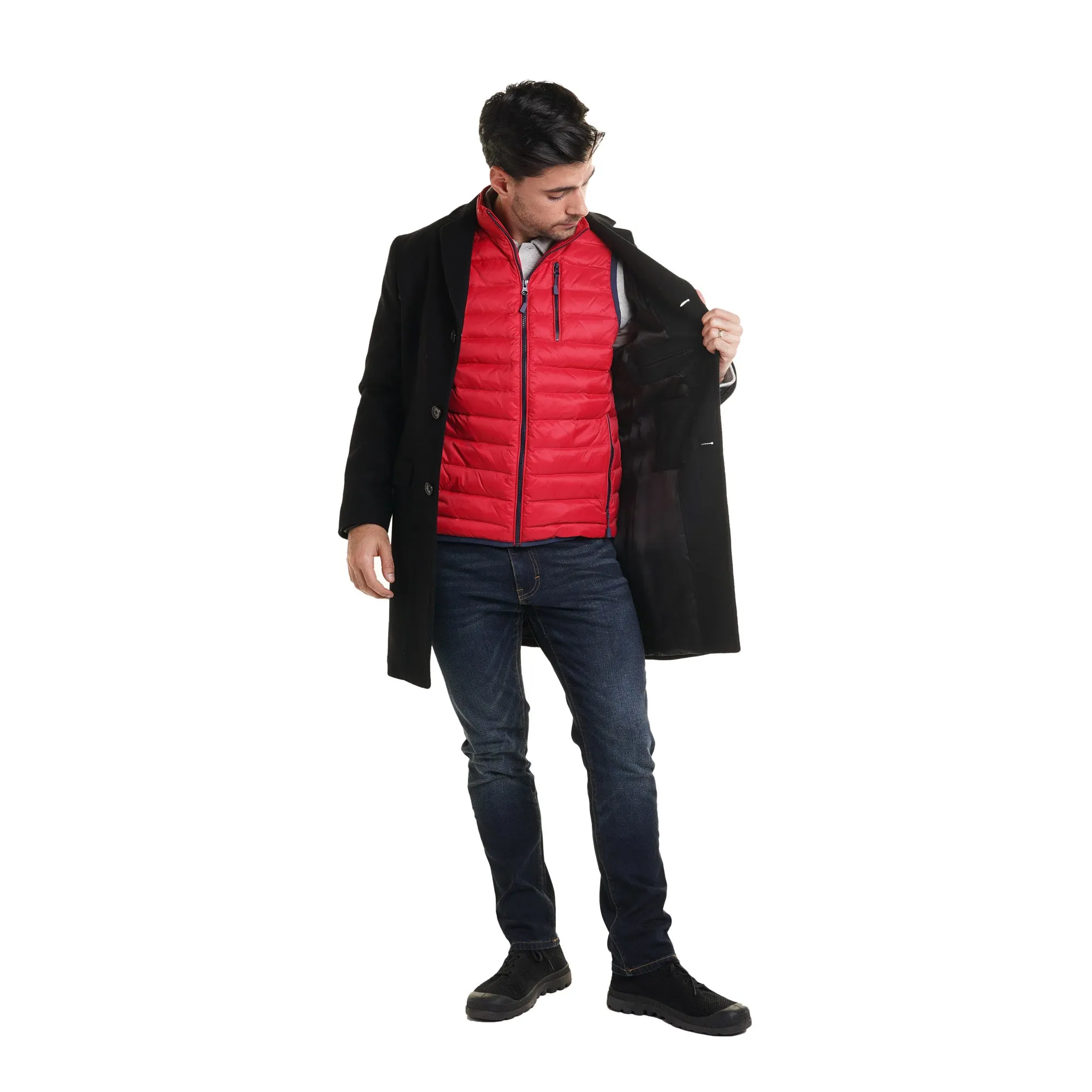 Original Lightweight Down Vest - Red