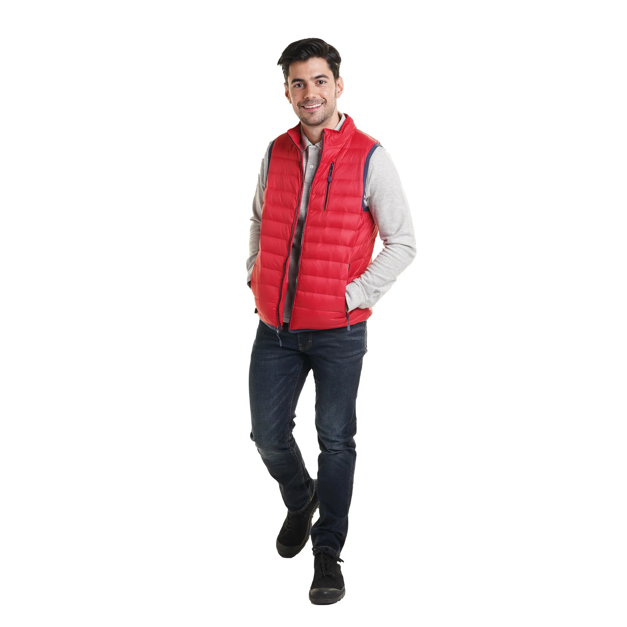 Original Lightweight Down Vest - Red