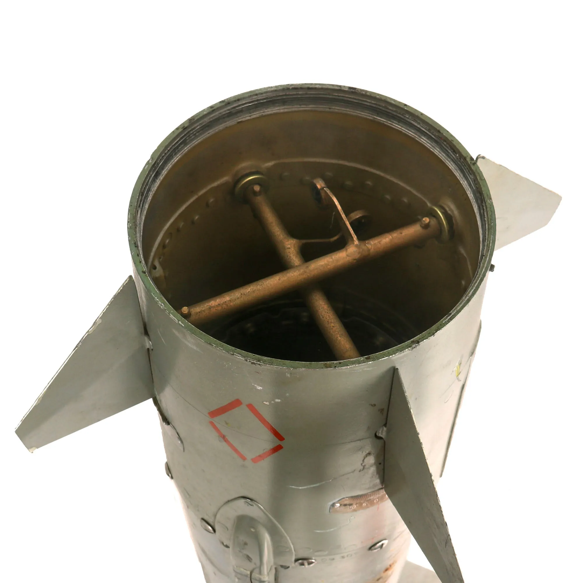 Original Soviet Cold War Era Inert Kaliningrad K-5 Air-To-Air Missile With Targeting Cone - As Used On The MiG 21