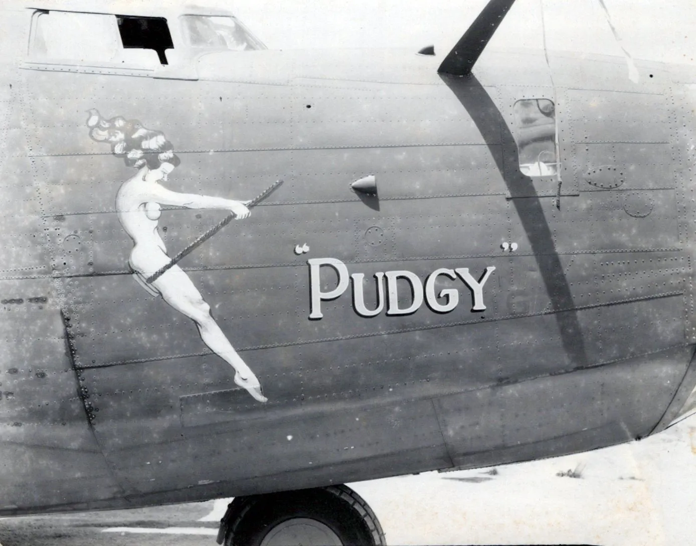 Original U.S. WWII B-17, B-24, & Other Bomber Aircraft Nose Art Photograph Collection 4”x5” ( /-) - 20 Photos