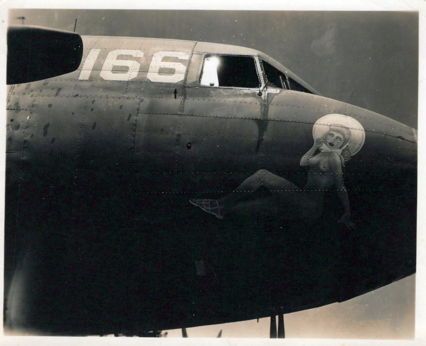 Original U.S. WWII B-17, B-24, & Other Bomber Aircraft Nose Art Photograph Collection 4”x5” ( /-) - 20 Photos