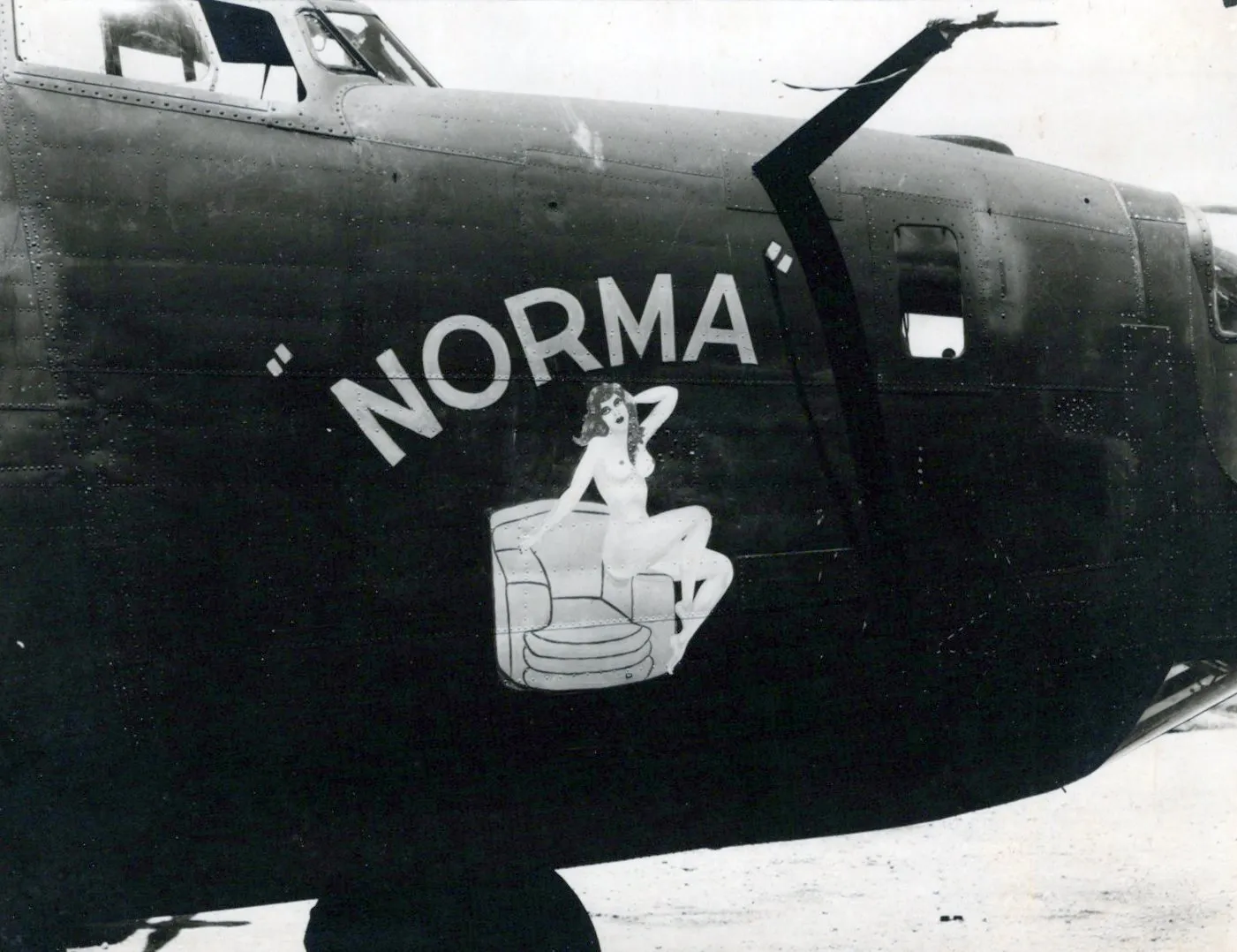 Original U.S. WWII B-17, B-24, & Other Bomber Aircraft Nose Art Photograph Collection 4”x5” ( /-) - 20 Photos