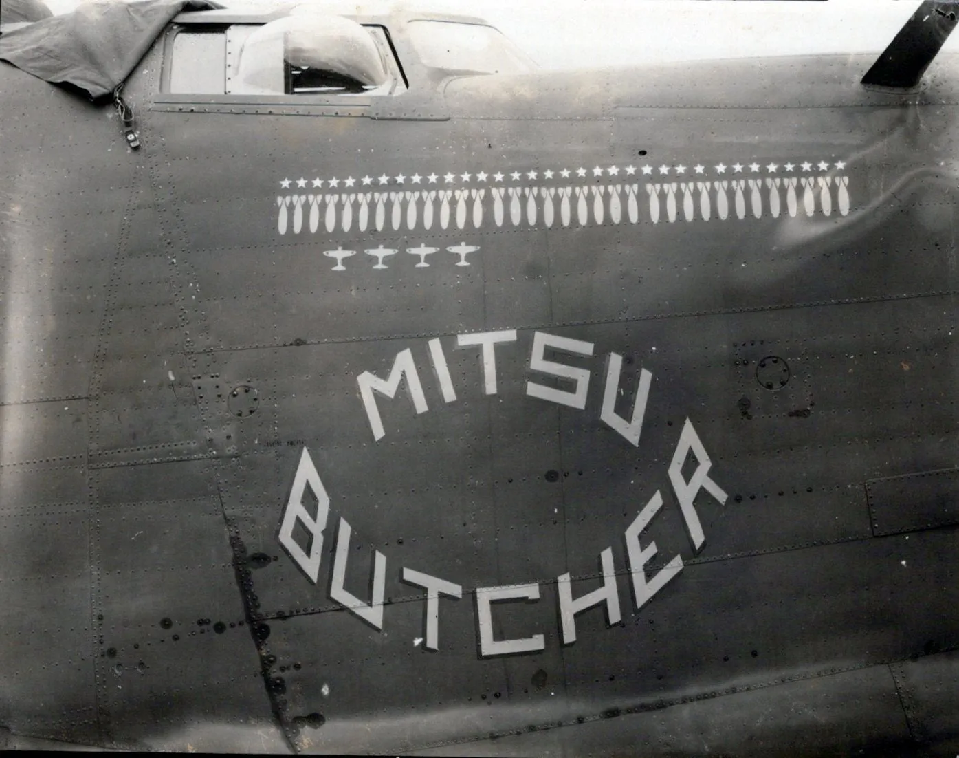 Original U.S. WWII B-17, B-24, & Other Bomber Aircraft Nose Art Photograph Collection 4”x5” ( /-) - 20 Photos