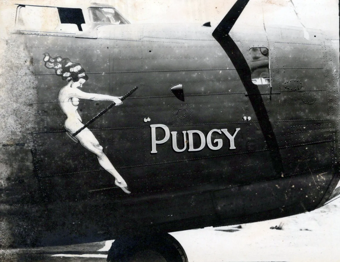 Original U.S. WWII B-17, B-24, & Other Bomber Aircraft Nose Art Photograph Collection 4”x5” ( /-) - 20 Photos