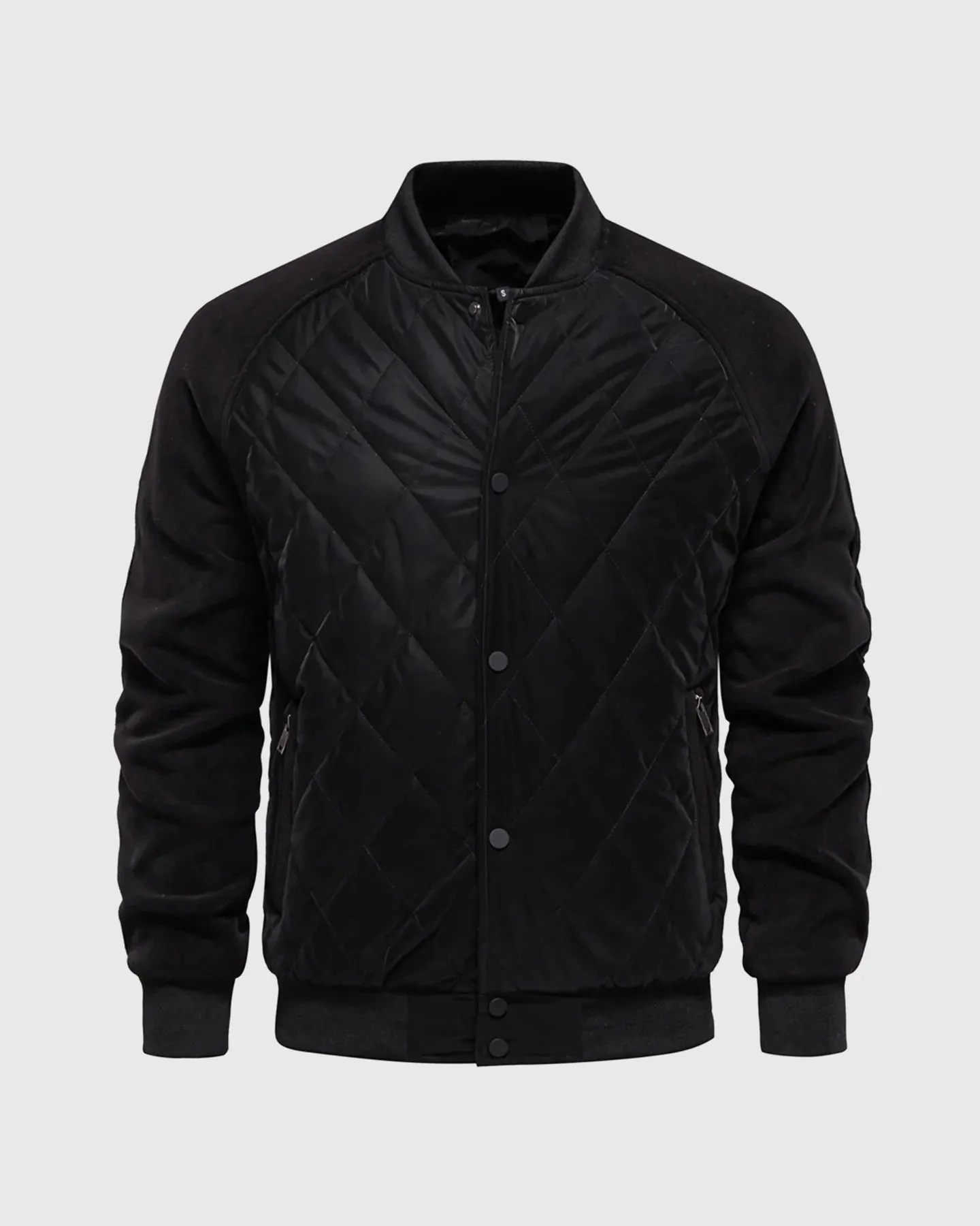 Panelled Hybrid Bomber Jacket New