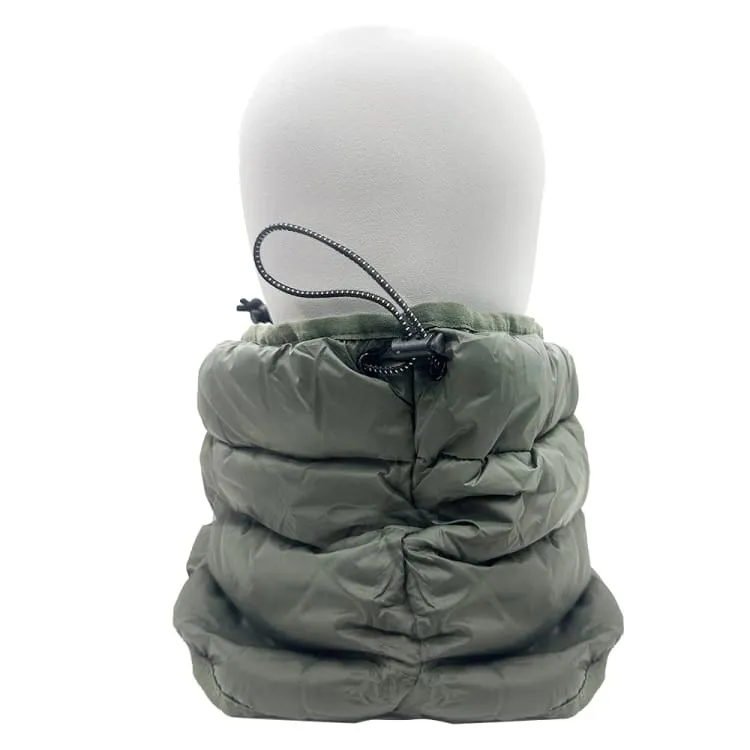 Pickel Down Neck Warmer-OLIVE