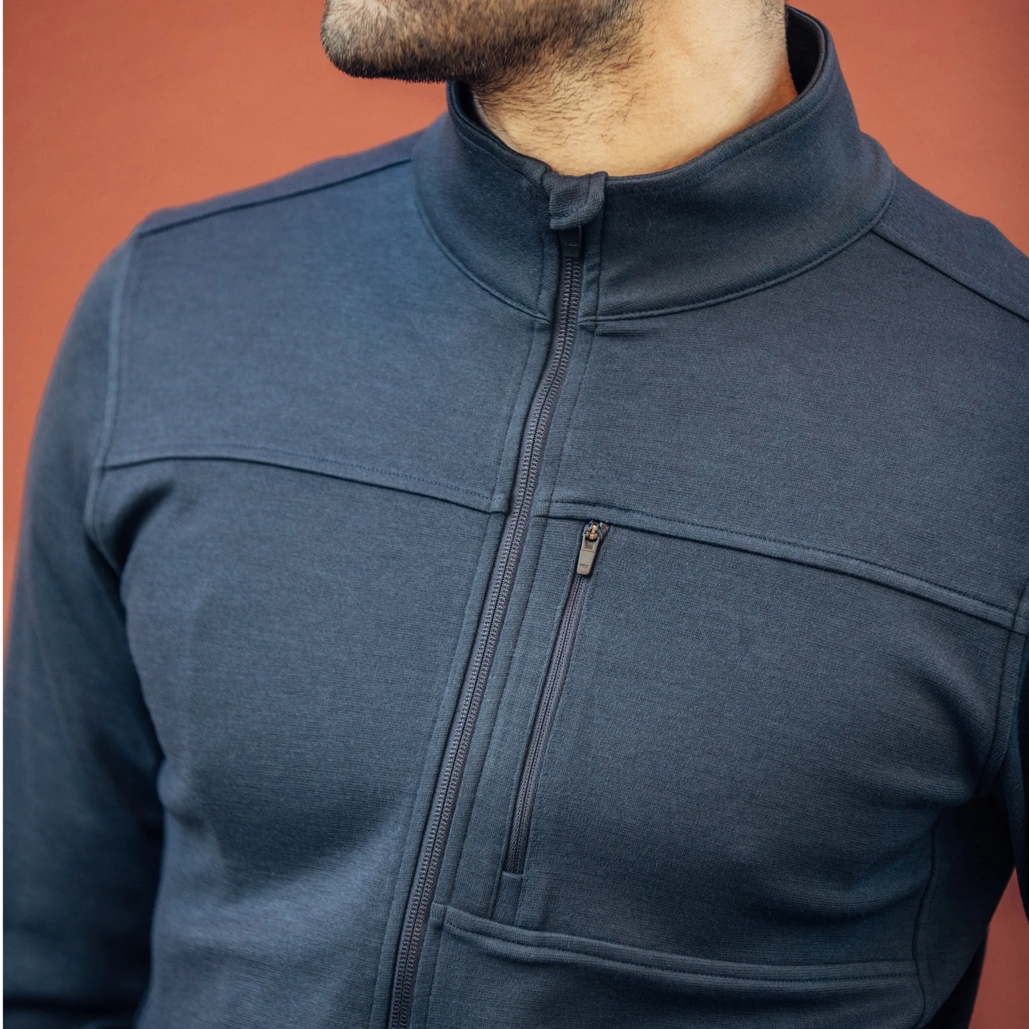 Ponte Full-Zip Jacket