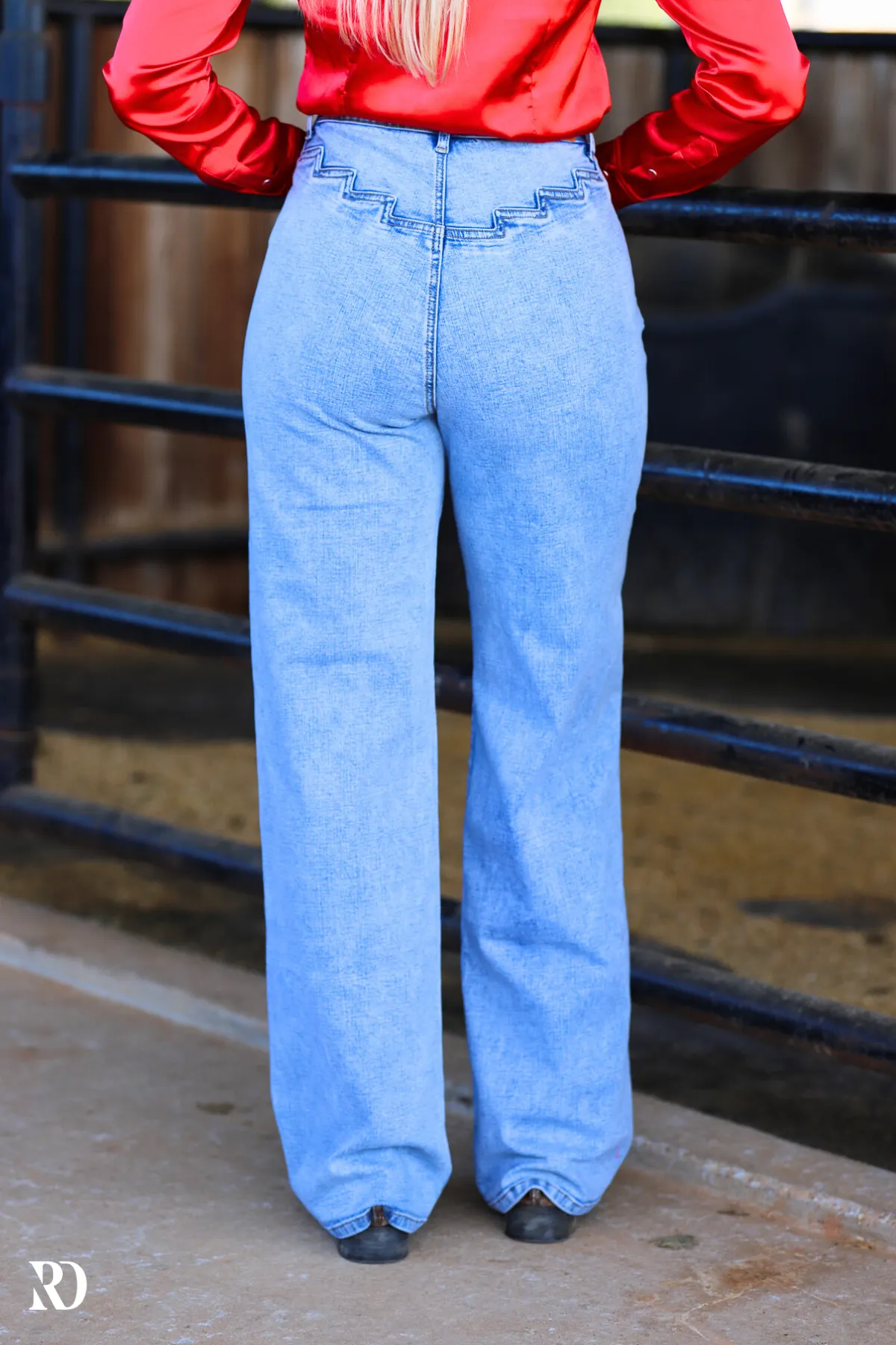 SHANIA LIGHT WASH VINTAGE JEANS