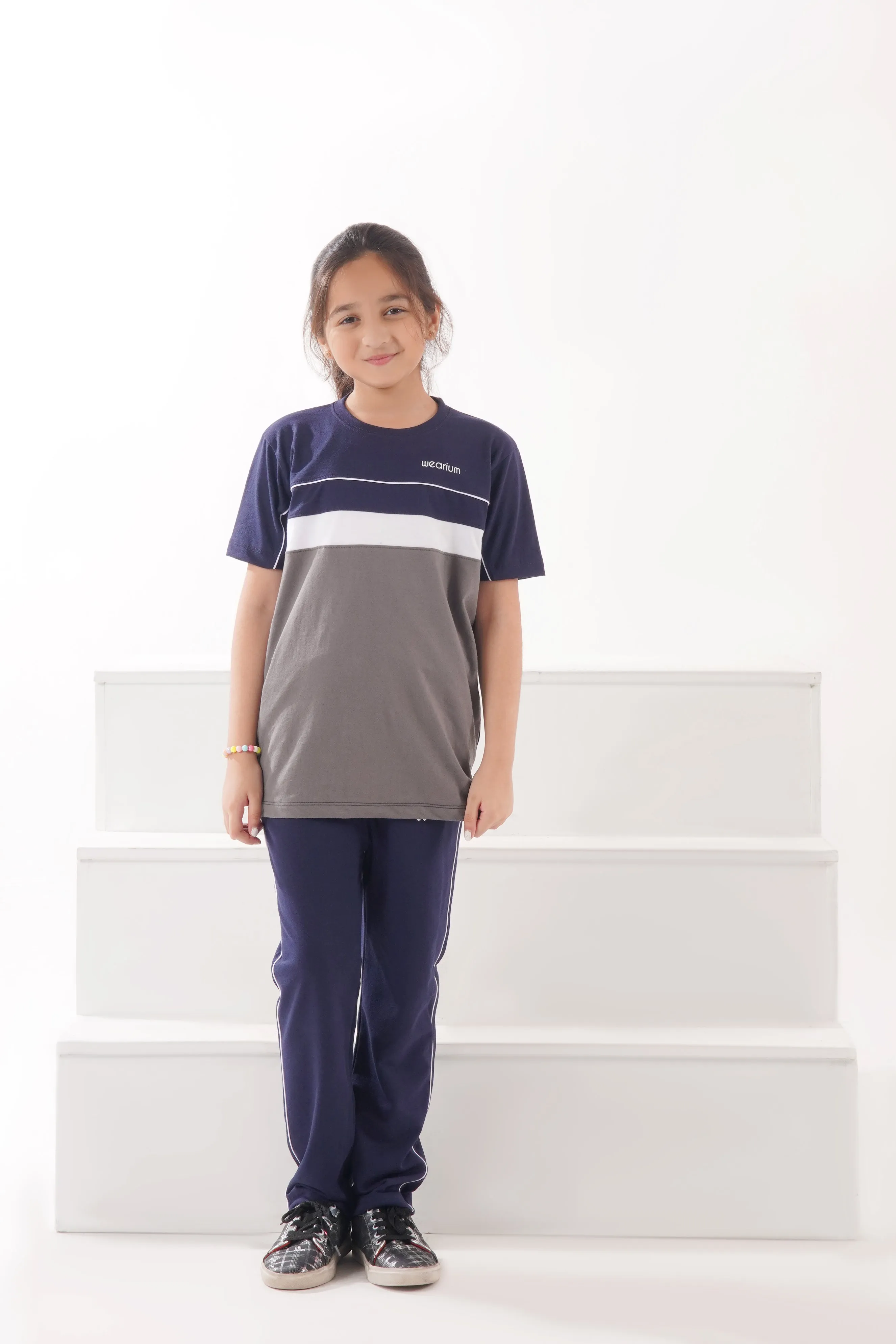 Slate Navy - Cotton Twinset