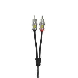 STROKER Series 2-Channel 1ft RCA Cable - RS1