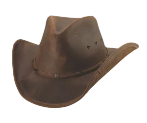 The Desert Sands Leather Western Hat